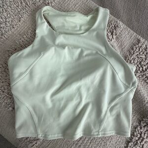 Women's Mint Green Sleeveless Top